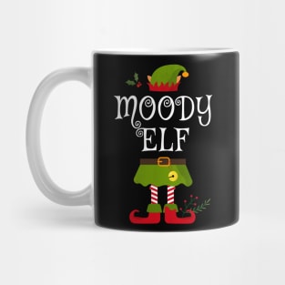 Moody Elf Shirt , Family Matching Group Christmas Shirt, Matching T Shirt for Family, Family Reunion Shirts Mug